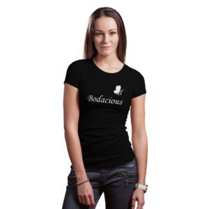 Women's Boyfriend Tee (BLACK)