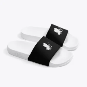 B' Comfy Slides (BLACK)