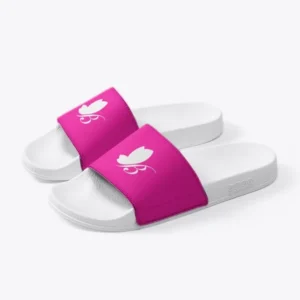 B' Comfy Slides (HOT PINK)