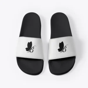 B' Comfy Slides (WHITE)