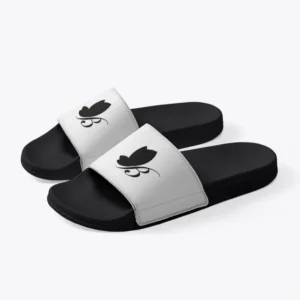 B' Comfy Slides (WHITE)