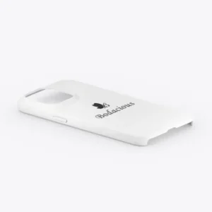 B' iPhone Case (WHITE)