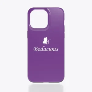 B' iPhone Case (PURPLE)