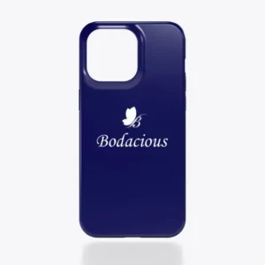 B' iPhone Case (DARK NAVY)