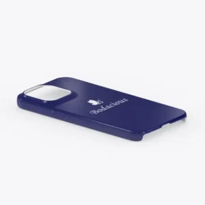 B' iPhone Case (DARK NAVY)