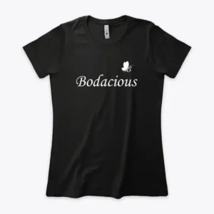 Women's Boyfriend Tee (BLACK)